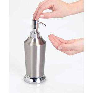 Distributeur de lotion en métal de luxe, parfait pour les salles de bain, cuisines, maisons, hôtels, appartements et bureaux modernes - Product Image 6