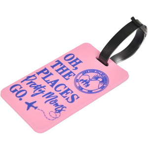 Etiqueta de equipaje de viaje con correa de seguridad y soporte de identificación de privacidad para maletas, mochilas, bolsos de mano, accesorios de viaje para vacaciones - Product Image 1