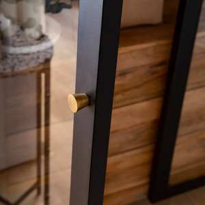 Vandana Maxima Terra mango wood <b>display</b> <b>case</b> - Product Image 6