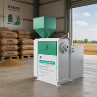 Polisseuse à riz soyeux / Machine à polir le riz par pulvérisation / Polisseuse à riz à double rouleau en acier inoxydable