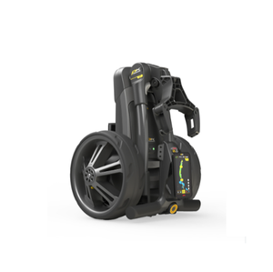 Powa Kaddy CT12 GPS Electric Trolley : un chariot de golf motorisé compact et high-tech doté d'un écran tactile couleur portrait de 5 pouces. - Product Image 2