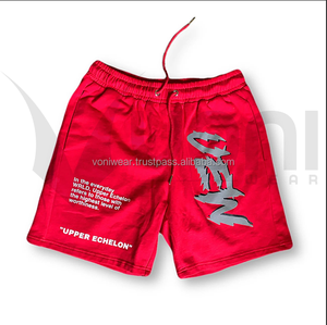 Shorts personnalisables 100 % coton pour hommes et femmes, doux, respirants, séchage rapide, élégants, unis, pour un style de vie actif, écologiques - Product Image 1