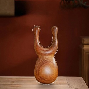 Eco-Friendly Rustic Wooden Gua Sha <b>Face</b> Massager with Solid Acacia Wood Crafts for Muscle Relaxation-New Year Gift - Product Image 1