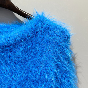 สเวตเตอร์แบบลำลองสำหรับผู้หญิงเสื้อสเวตเตอร์แบบสวมหัวเสื้อถักแขนยาวผ้าแจ็คการ์ดให้ความอบอุ่นปรับแต่งได้ - Product Image 3