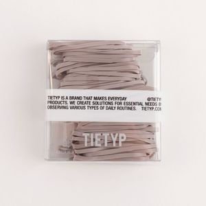 Coleteros TIETYP, Bandas Elásticas de Goma de Color Sólido, Minimalistas y Modernas para Uso Diario, Paquete para Mujer, Empaquetado en Cartón, Hecho en Corea - Product Image 3
