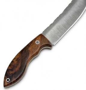 Wholesale Custom Fixed Blade Outdoor Utility <b>Tool</b> with Ergonomic <b>Wood</b> Handle - Product Image 3