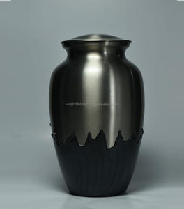 Meilleures ventes d'urnes de crémation américaines en aluminium pour les cendres humaines et adultes Urnes de crémation en métal en gros pour les cendres masculines et féminines - Product Image 3