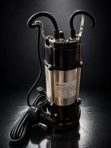 Pompe à eaux usées submersible Sensor V750F 0,5 CV en acier inoxydable, monophasée, avec sortie 1 pouce - Product Image 2