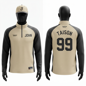 เสื้อแจ็คเก็ตเบสบอลแบบยูนิเซ็กซ์ 330 GSM ผ้าฟลีซโพลีเอสเตอร์หนาน้ำหนักมาก สีเทาดำล้วน แต่งขอบยางยืด ปักลายแบบกำหนดเอง ด้านหน้าแบบรีดร้อน - Product Image 3
