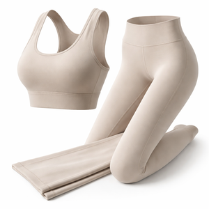 Vêtements de yoga confortables, fournisseur direct d'usine - Vente en gros - Ensembles de yoga personnalisés OEM pour les détaillants - Product Image 3