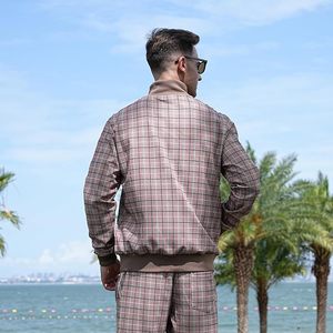 Survêtement unisexe d'été avec poches zippées, sweat à capuche zippé intégral, ensemble 2 pièces respirant et à séchage rapide pour la course, le jogging, le sport et les loisirs - Product Image 4