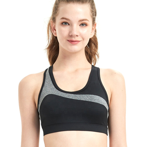 New Design Women Sports Bra Plus Size Reversible Front Logo High Support Eco-Friendly Quick Dry Breathable Lightweight Yoga Gym - Product Image 1