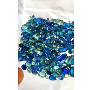 ไคยาไนต์สีครามธรรมชาติ 203 ชิ้น ขนาด 5x3 6x4 7x5 8x6 9x7 มม. รูปทรงวงรี ทรงลูกแพร์ ทรงมาร์คีส์ เจียระไน 151 กะรัต ล็อต Iroc Sales Gemstones ราคา 212 ดอลลาร์สหรัฐ - Product Image 3