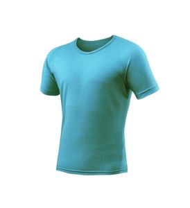 Polo en polyester pour homme, design moderne avec empiècements contrastés, vêtement de sport durable pour l'entraînement en extérieur - Product Image 4