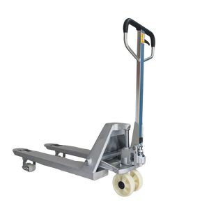 Transpaleta Manual Galvanizada Antioxidante con Ruedas de Goma, Capacidad de Carga de 25t, Certificación CE, Horquilla de 550x1100mm, Altura de Elevación de 200mm - Product Image 1