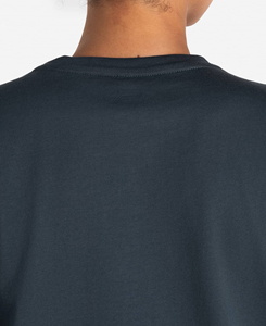 Camiseta Ligera de Alta Calidad para Mujer, Cuello Redondo, Talla Grande, Color Sólido, Corte Holgado, 100% Algodón Jersey, Manga Corta, para Todas las Temporadas - Product Image 3