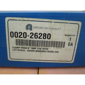 แหวนยึด AMAT 0020-26280 ขนาด 6 นิ้ว SMF TIW SFCR - อุปกรณ์และอะไหล่เซมิคอนดักเตอร์ระดับโลกที่เชื่อถือได้ - Product Image 1