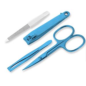 Customizable Manicure Pedicure Set with Cuticle Nippers Eyebrow Tweezers Toenail Clippers - Product Image 4