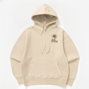 Sudadera con Capucha Extra Grande MEADOW para Hombre, Estampado de Girasoles, Forro Polar Grueso, Diseño Hero Front, OEM ODM - Product Image 4
