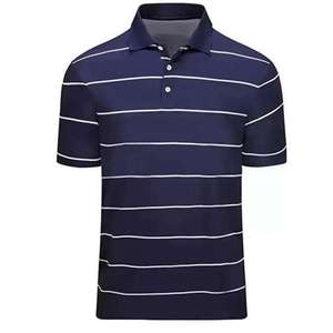 Chemise de golf pour homme à manches courtes, col à revers, unie, respirante, 100 % coton, séchage rapide, style fantaisie, vente en gros à bas prix - Product Image 1