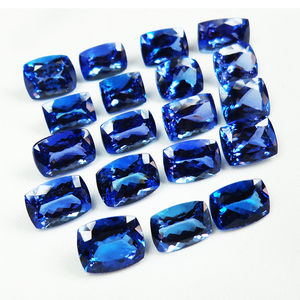 Venta al por Mayor de Tanzanita, Calidad 3A, Juego de Gemas Sueltas Facetadas en Forma de Cojín, Tamaño de 3 a 6 Quilates, 19 Piezas en Total, 79.87 Quilates, Gemas PDM - Product Image 4