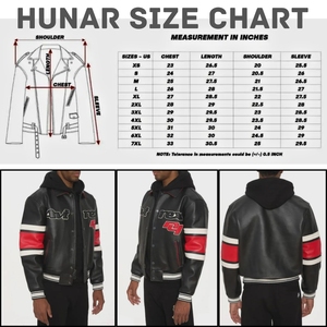 Chaqueta de Cuero Estilo Bomber Avirex 75 Aniversario |   Venta al por mayor de artículos vintage estilo universitario y aviación de alto volumen - Product Image 3