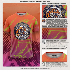 Custom Sublimation Lacrosse Practice Jersey Shooting Shirt Lightweight Quick Dry Team Training Wear Manufacturer Wholesale Price - Product Image 6