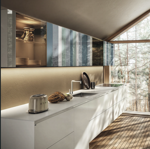 Meubles de cuisine modulaires en MDF écologiques personnalisés JY Project, multifonctionnels, faciles à nettoyer, modernes, fabriqués au Vietnam. - Product Image 3