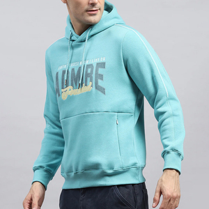 Sudaderas con Capucha de Color Sólido para Hombre de Alta Calidad, 100% Algodón, Ropa Casual de Invierno, Transpirable, Diseño con Bolsillo y Estampado Digital, Gran Venta - Product Image 5