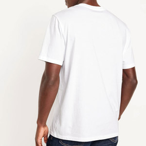 เสื้อยืดผู้ชายแบบสั่งทำพิเศษสำหรับฤดูร้อน ผ้าคอตตอน 100% เนื้อผ้าวอร์สเตด โลโก้ด้านหน้า ทรงหลวม ป้องกันขนร่วง คุณภาพสูง - Product Image 2