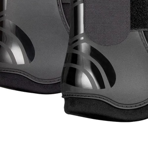 Formation saut équitation concours complet brossage cheval bottes léger respirant avant et arrière bottes jambes protecteur un ensemble - Product Image 3