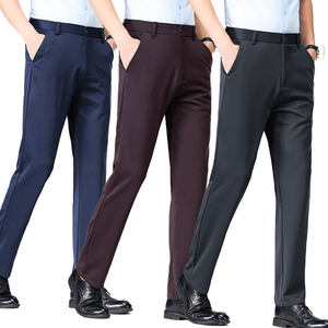 Pantalon habillé homme coupe slim, léger et confortable, idéal pour le bureau ou les occasions formelles – Nouvelle collection très prisée - Product Image 2