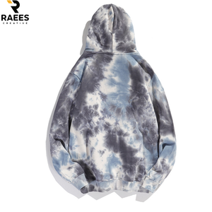 Sweat-shirts pour hommes tendance, légers, tie-dye, en coton mélangé, couleurs unies, nouveaux arrivages - Product Image 4