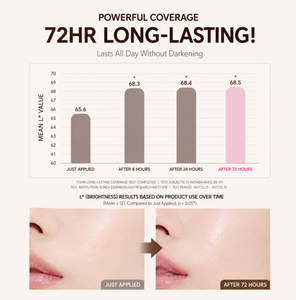 MAKEHEAL One PL <b>Foundation</b> 28g Poreless Korean <b>Foundation</b> SPF20 PA++ Stick Spatula 4 Shades K-Beauty Makeup - Product Image 5