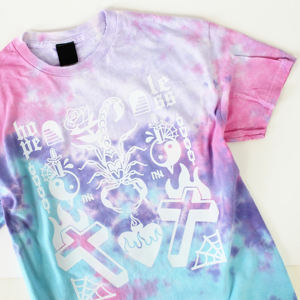 Camiseta Tie Dye 100% algodón disponible en todas las tallas para hombre, corte holgado, unisex, personalizada, de verano, con cuello redondo, unisex, para hombre. - Product Image 6
