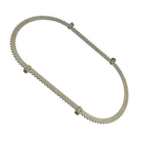 Écarteur chirurgical universel annulaire ovale segmenté en acier inoxydable, instrument médical manuel de précision pour la rétraction tissulaire - Product Image 2