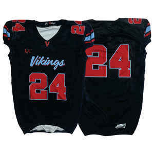 Camiseta de Fútbol Americano Personalizada de 6 Paneles a Precio Económico, Sublimada, Transpirable, Ligera, de Manga Corta - Product Image 1