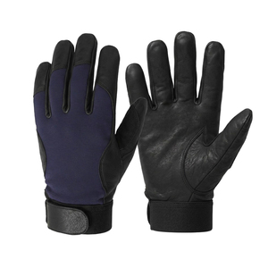 Gants de mécanicien en cuir microfibre Vantrex Industries, respirants, antidérapants, résistants aux chocs, protection des mains pour la construction - Product Image 1