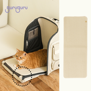 Dog Carrier Bag Wigobag Pet Carrier Inner Pad 3 Size Options Vegan Leather Cotton Scratcher Mat for Fit Standard Venti Dog <b>Cat</b> T - Product Image 4