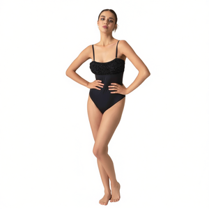 Maillot de bain une pièce grande taille HDJ, effet ventre plat, tenue de plage conservatrice, monokini sexy BZ77025 - Product Image 2