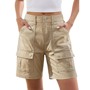Shorts Cargo de Diseño Moderno para Mujer, Precio al por Mayor, Múltiples Bolsillos con Cremallera, Shorts de Alta Calidad para Ropa Urbana, Servicio OEM - Product Image 1