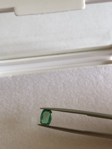 1.34 Quilates, Corte Cojín, Esmeralda Zambiana, 8x6x3.5 mm, Verde Intenso, Gema Suelta para Diseño de Joyería, Anillo de Compromiso con Esmeralda - Product Image 3