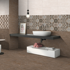 Carrelage mural en céramique blanc brillant 300x600, design minimaliste, pour bureaux d'entreprise haut de gamme et infrastructures commerciales - Product Image 1