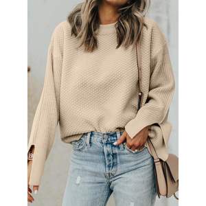 2025 2024 femmes mode gros tricot à manches longues pull pull respirant hiver vêtements dessin animé motif pour automne hiver - Product Image 2