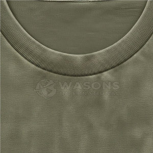 Camiseta de Hombre con Estilo, Corte Regular, Lavado Ácido, Nueva, Tejida con Algodón/Fibra de Bambú, Secado Rápido, Transpirable, Hecha en Pakistán - Product Image 2