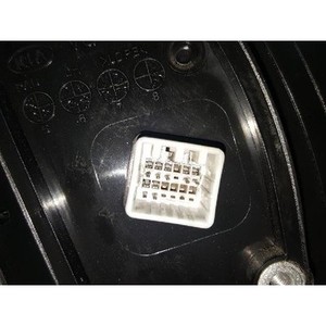 Carnival Espejo Retrovisor Exterior Izquierdo Usado OEM 876104D7136C - Product Image 3