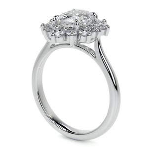 Anillo de Moissanita con Corte Ovalado, Plata de Ley 925, Oro de 18K, Joyería de Lujo para Compromiso, Boda, Promesa, Aniversario - Product Image 4