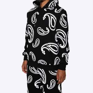 เสื้อฮู้ดดี้ผู้ชายผ้าคอตตอน 100% หนัก 380 กรัม พิมพ์ลายตามสั่ง ขายส่ง ไซส์ใหญ่ สไตล์สตรีทแวร์ พร้อมโลโก้แบบกำหนดเอง - Product Image 5