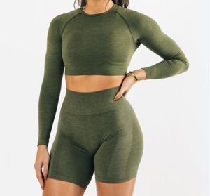 Soutien-gorge de sport sans coutures pour femme, dos nageur, col ras du cou, maintien moyen, pour yoga et fitness, couleur unie, respirant, séchage rapide, anti-transpiration - Product Image 4