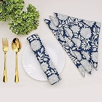 Serviettes jetables 100 % coton tissé, écologiques, séchage rapide, pour cuisine et table à manger, faites à la main, tailles et couleurs personnalisées, pour mariage, en gros - Product Image 1